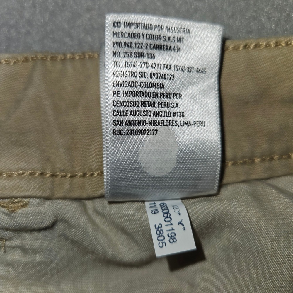American Eagle Super Hi-Rise Jegging Khaki Tan Skinny Pants Sz 10 Regular - Picture 7 of 10